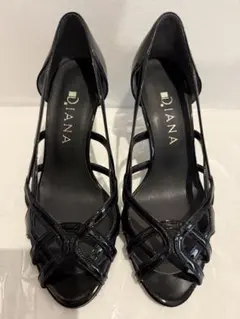DIANA ダイアナ レディース パンプス ハイヒール ブラック 23.5センチのサムネイル