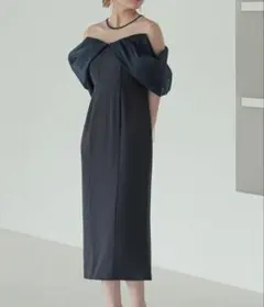 niana オフショルデザインオケージョンドレス