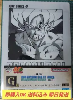 【送料込み】一番くじ ドラゴンボール 40th 其之ニ G賞 クリアファイル