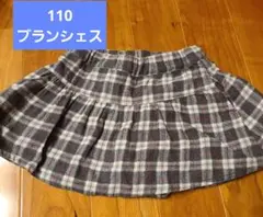 ブランシェス　キュロットスカート　110　チェック