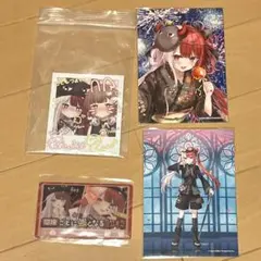 ミリプロ　チェキ風カード＆あくび・でもんすぺーど　クリアカード　ブロマイド