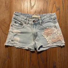 ♡履いてたらオシャレ♡ZARA ザラ　キッズ 110CM 短パン　ジーパン生地
