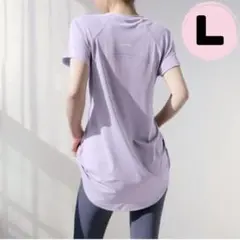 新品未使用　Tシャツ　レディース　半袖　ジム　フィットネス　ランニング　ロング