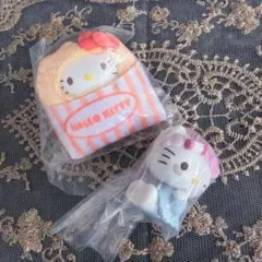 サンリオ ちびっとも シークレットキーホルダー おかず ハローキティ　grwm