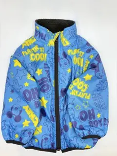 ベビードール　ディズニー　ミッキー　リバーシブル　アウター　ジャンパー　90