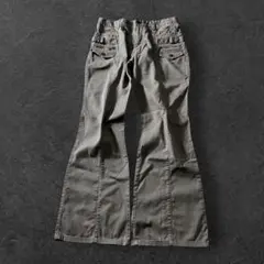Archive ギミックフレアパンツ 立体裁断 グランジY2K お兄系 亜熱帯