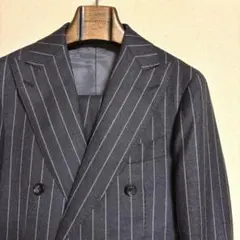 未使用 Brilla per il gusto ダブルチョークストライプスーツ
