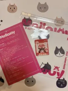 Mellojoy メロジョイ マジックパウダー ロゴ入り 保存袋 説明書セット