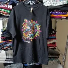 希少タグ90sメキシコ製ヴィンテージМアートロゴtシャツUSA直輸入メンズ古着