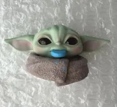 スターウォーズ　マンダロリアン　グローグー フェイスマグネット　マカロン