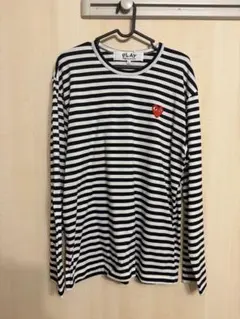 PLAY COMME des GARÇONS　ボーダー　長袖　ロンT　Tシャツ