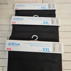 ユニクロ　UVカット　AIRismエアリズム　ノースリーブXXL3枚