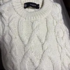 ３点セット　GU×UNDERCOVER コラボ　トレーナーとニット白とニット茶