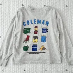 Coleman キッズ プリント ロンT 長袖