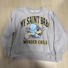 SAINT Mxxxxxx トレーナー　グレーのサムネイル