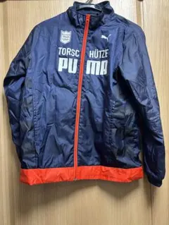 PUMA ジャージ ネイビー/オレンジ サイズ160