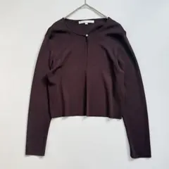 美品✨ナチュラルビューティー １つボタンカーディガン 長袖 きれいめ