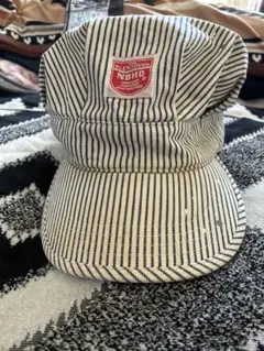 NBHD ストライプ ワークキャップ LARGE