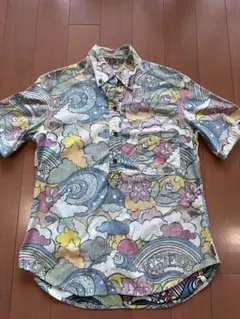 HYSTERIC GLAMOUR 総柄 半袖シャツ　90年代のサムネイル