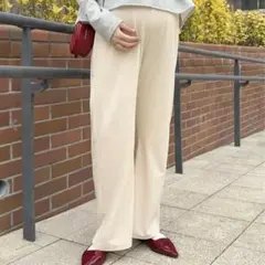 【未使用】 神戸レタス マタニティ mamaレタス ストレッチワイドパンツ PMのサムネイル