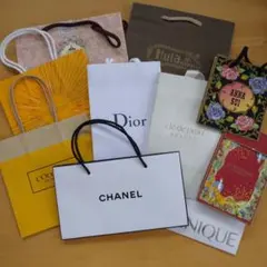 ショップ袋セット おまけつき（CHANEL, ANNA SUI他）