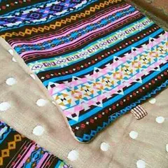 済。４枚。hedgehog様専用★みかん特価♥８重ガーゼ小バスタオル☆ネイティブ