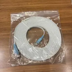 フラットLANケーブル CAT5e ホワイト