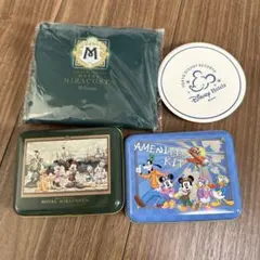 ホテルミラコスタエコバッグ　アンバサダーアメニティー　ディズニーコースター9枚