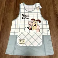 ♥新品♥ Wallace & Gromit エプロン M-L 保育士 介護士のサムネイル
