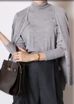 ⭐️muse deuxieme classe FF ウール　カーディガン