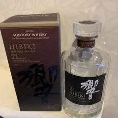響 Hibiki 21年 箱付 未洗浄 - メルカリ