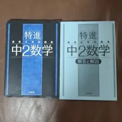 最高水準問題集 特進 中2数学
