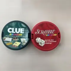 CLUE EXPRESS & SCRABBLE EXPRESS セット