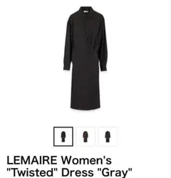 LEMAIRE ツイストシャツワンピース