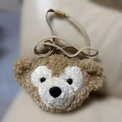 ディズニーパスケース コインケース ダッフィー ポシェット もこもこ ディズニー