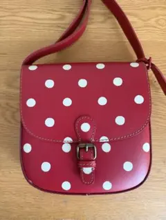 Cath Kidston ショルダーバッグ レッド ドット柄のサムネイル