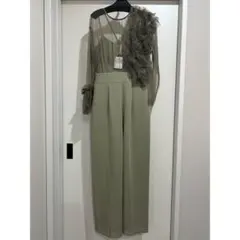 新品 ラグナムーン M フリルチュールコンビネゾン 結婚式 ドレス