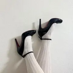 ✨️極美品✨️ダイアナ レッドソール エナメル ハイヒール ストラップ パンプス