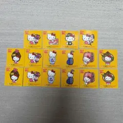 ★非売品：ヤマト運輸♥️ハローキティ★ 50周年 ステッカー 9種類 16枚のサムネイル