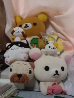 ❤️廃盤品❤️特大❤️リラックマ❤️猫・犬❤️ブルドック❤️ぬいぐるみ