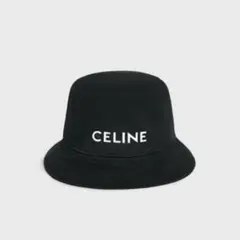 CELINE バケットハット ブラック