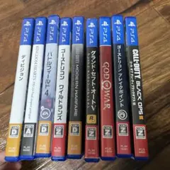 ps4カセット色々まとめ売り