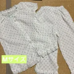 ギャルソンヌ　フリル付きパジャマセット　クローバー　Mサイズのサムネイル