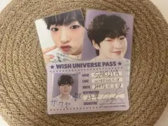 nct wish サクヤ　シーグリ　2025 トレカ