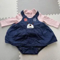 ミキハウス Hot Biscuits ワンピース 70