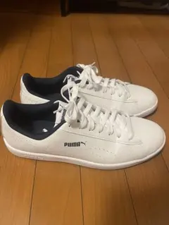 PUMA スニーカー ホワイト ネイビー