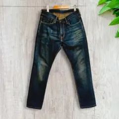 良品 リーバイス510 ストレッチデニム 濃紺 32