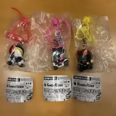 仮面ライダー カラフルマルチチャーム ガチャ　電王　ディケイド　オーズ
