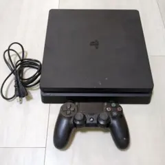 PlayStation 4 本体 ブラック コントローラー、ケーブル付き