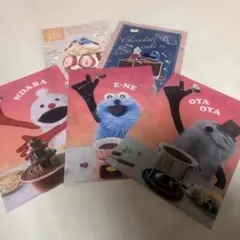 パペットスンスン クリアファイル 全種5枚セット セブンイレブン